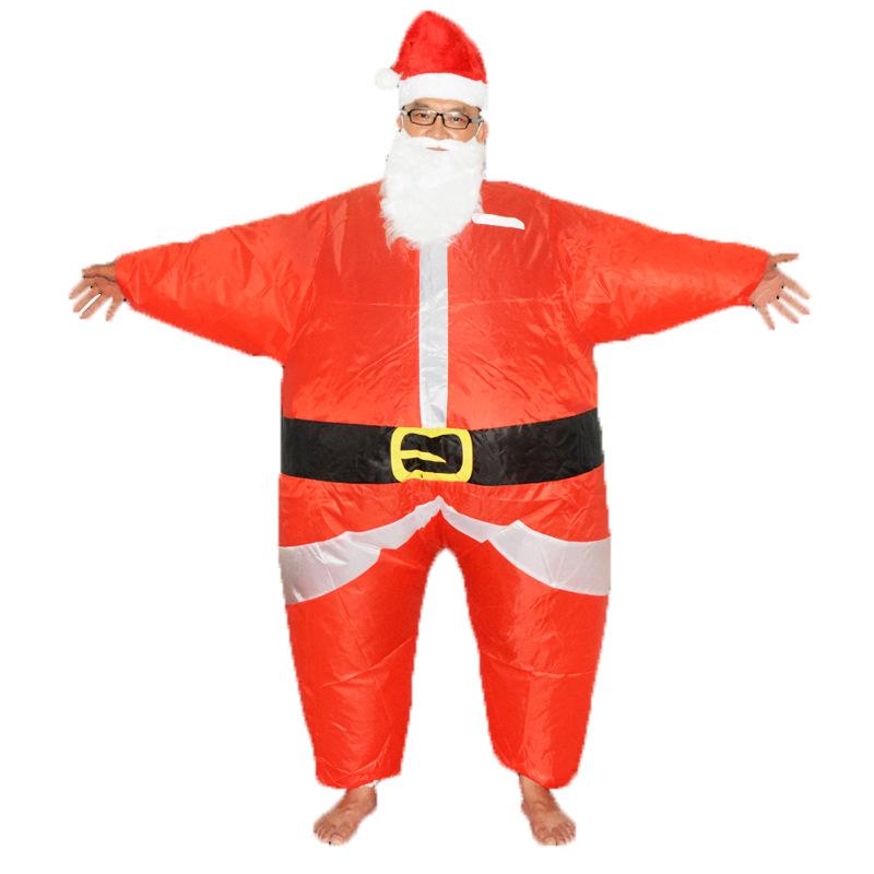 Inflatable Santa Claus Costume, Adult