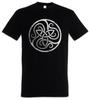Celtic Circle Mens T-Shirt Celtic Knot Celtic Cross Cross Runes Tattoo