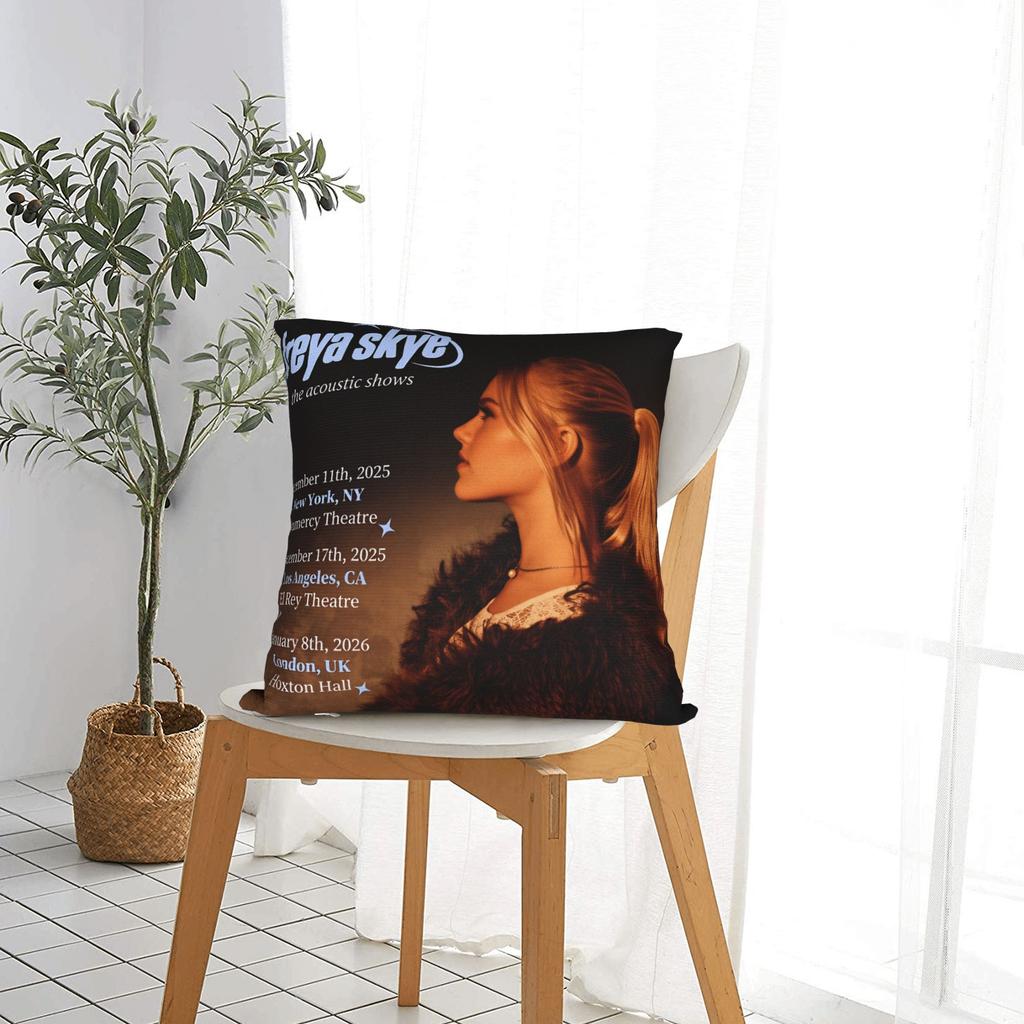 Retro Freya Skye  Pop Art Pattern   Pillow Cover Pillow Case For Living Room Chair Cushion Cover Polyester Design Pillowcases