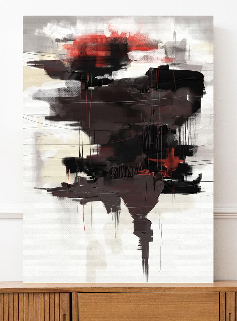 Poster Painting Abstraction Artistic Print