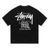 Grenzüberschreitende europäische und amerikanische Trendmarken, eine Vielzahl bedruckter Herren- und Damen-Kurzarm-T-Shirts, 220 Gramm lockere Streetwear-T-Shirts
