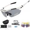 Rockbros 10002 White Polarized Cycling Glasses
