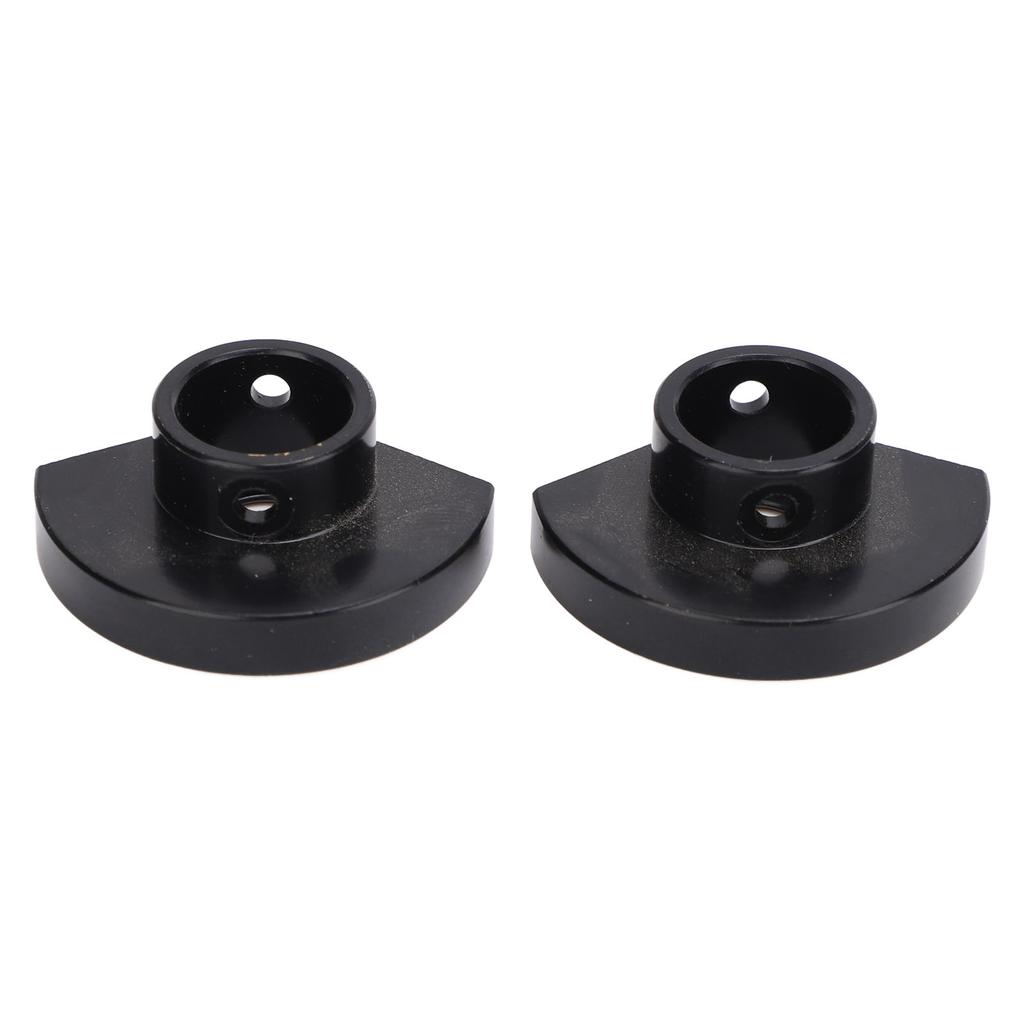RC Rear Axle Tube Cap Improve Balance Rustproof Brass Rear Axle Counterweight for SCX10 PRO Black