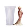 Fishtail Dress Silicone Molds Food Grade Silicone Baking Molds for Making Candle Soap Candy Wedding Cake Decoration