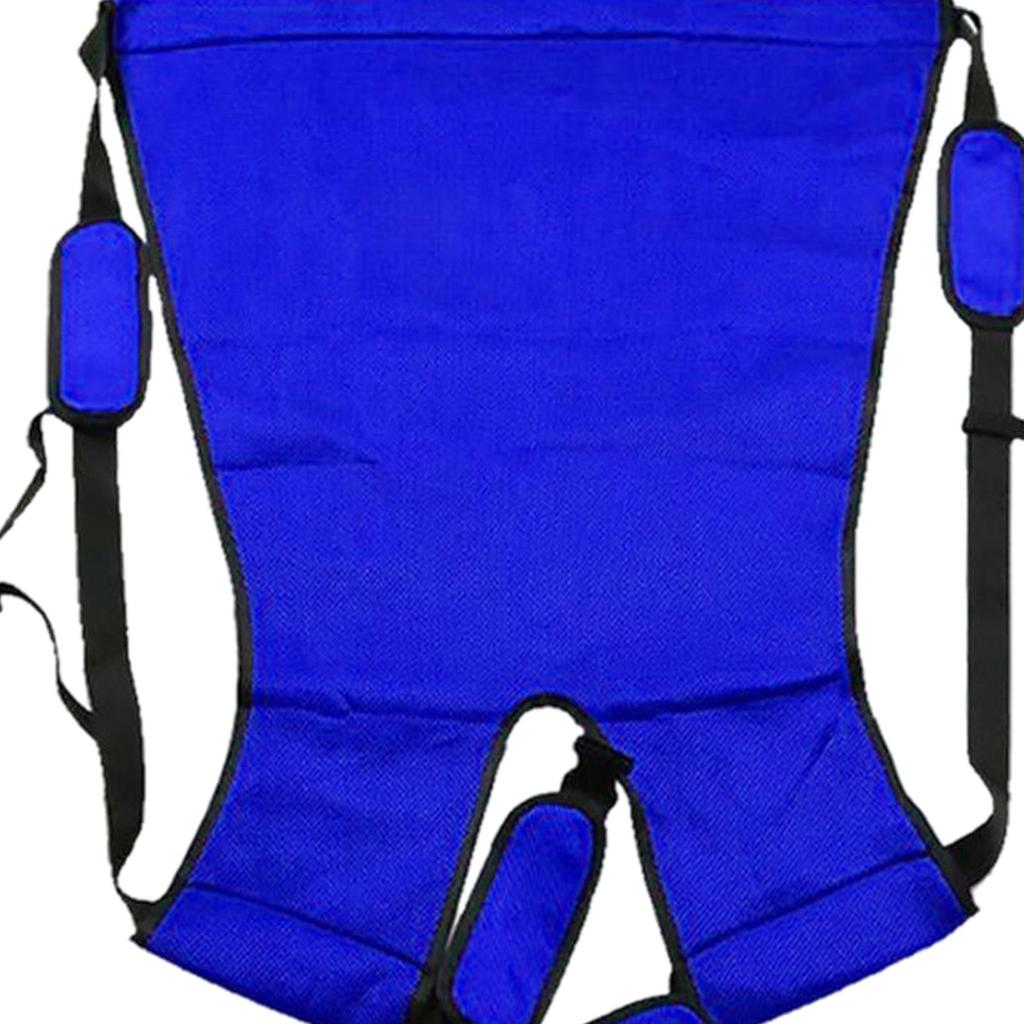 Patient Lifting Sling Breathable Shift Tightness Adjustment Multipurpose Devices Bed Assisted Reusable Straps for Disabled Adult