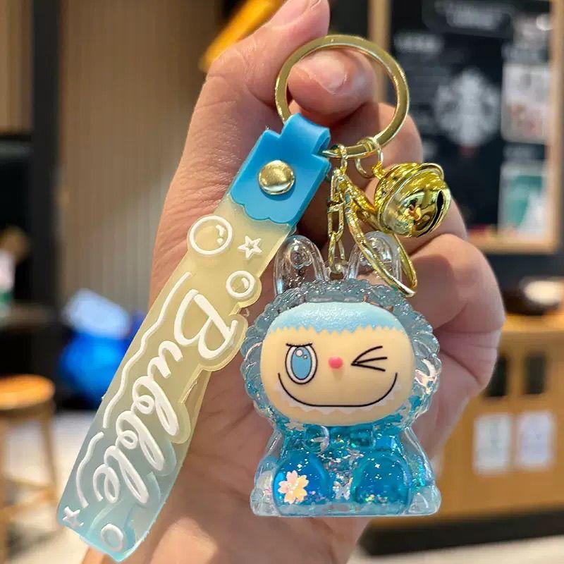 Creative Cute Doll Acrylic Funny Rag Cloth Keychain Bag Pendant Gift Keychain