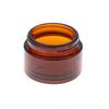 5/10/15/20/30/50/60/100G Dark Tan Cream Bottle Glass Separate Bottle Face Cream Eye Cream Box Travel Empty Cosmetic Container