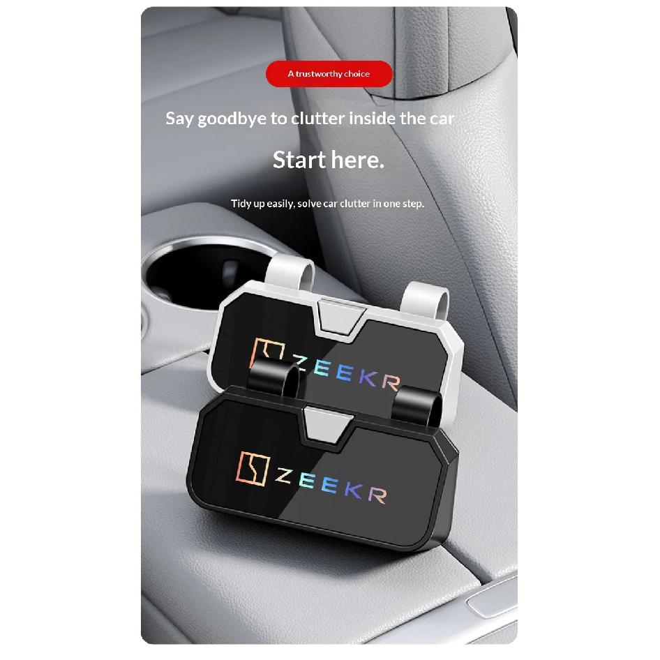 Suitable for ZEEKR 007gt 7X 001 zeekr 009 mix 9x car mounted sunglasses case sun visor sunglasses storage box