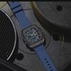 Men Sport Waterproof Quartz Watch Luxury Barrel-Shaped Steel Band Alloy Dial Casual Couple Luminous Wristwatch