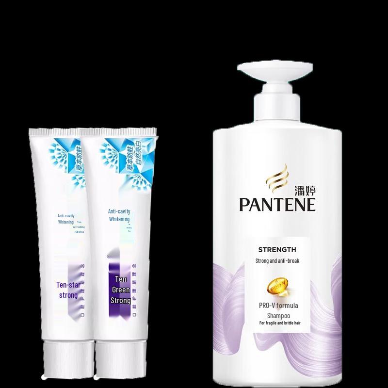 

Shuke Anti-cavity Whitening Toothpaste & Pantene PRO-V Shampoo Bundle