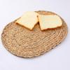 Handmade Japanese Water Hyacinth Round Insulated Coaster & Heat-Resistant Placemat Set.
