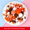 Colorful High Elastic Plush Pom Poms & Chenille Stems for DIY Crafts & Kindergarten Projects