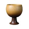Japanese-Style Coarse Pottery Cup Kiln Change Coffee Cup Creative Goblet Ceramic Cup High Value Water Cup Household Cup