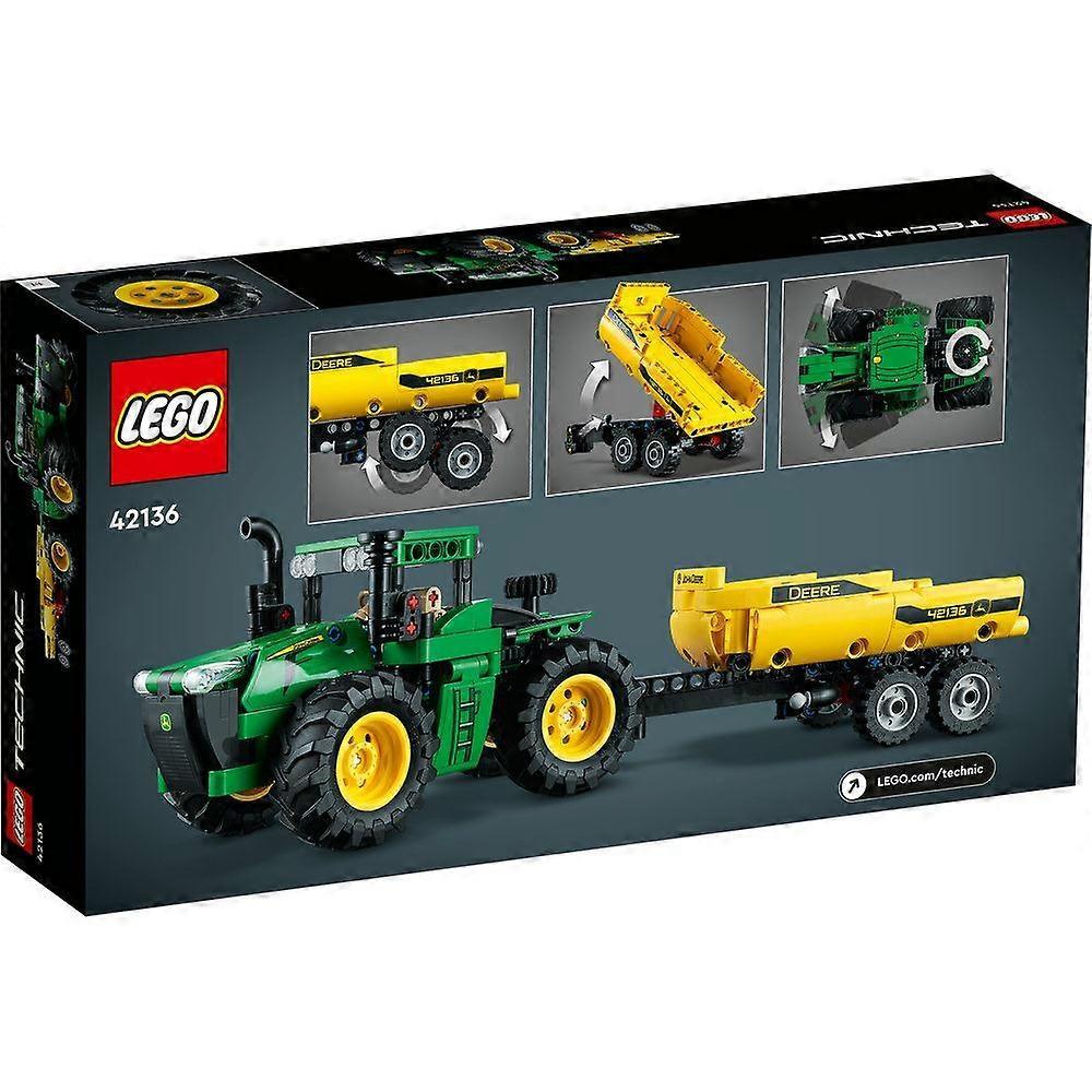 LEGO Technic John Deere 9620R 4WD Tractor 42136 Model Building Kit (390 Pieces)