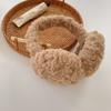 Solid Color Winter Earmuffs Foldable Ear Cover New Plush Ear Warmer  Outdoor