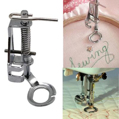 Sewing Accessories Embroidery Darning Presser Free Motion Metal Quilting Presser Foot -Fit All Low Shank Sewing Machine