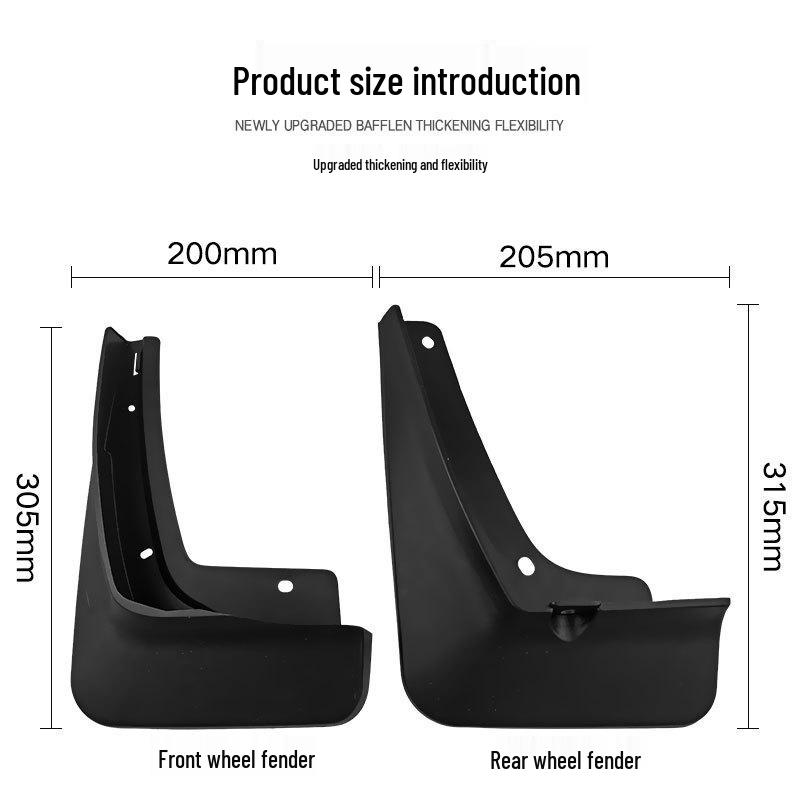 2019 Cadillac XT6 Mudguard Cover Upgrade