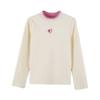 Girls' Casual Color-Block Long-Sleeve T-Shirt