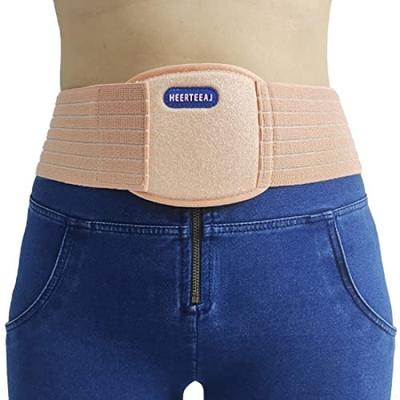 Bauchbruchgürtel für Männer und Frauen, Bauchnabelbruch-Fixiergürtel, eine Bruchkompressionspelotte, posterior abdominal und postoperativ