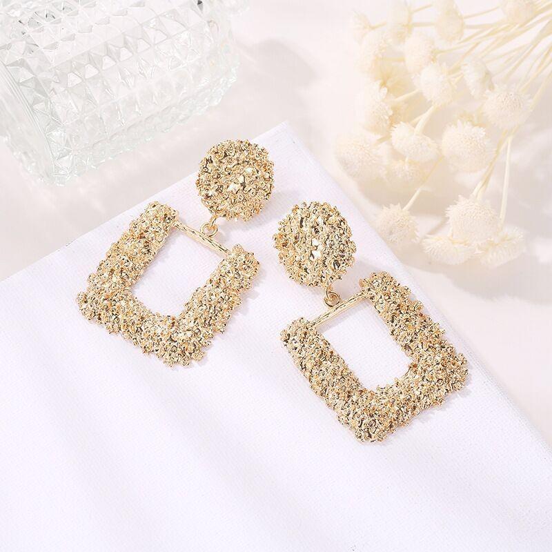 Classic European & American Fashion Alloy Earrings for Women - Personalized New Style Ear Studs