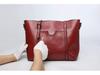 2025 Trendy Women's Genuine Leather Shoulder Tote - Soft, Versatile, Large Capacity Handbag with Crossbody Option