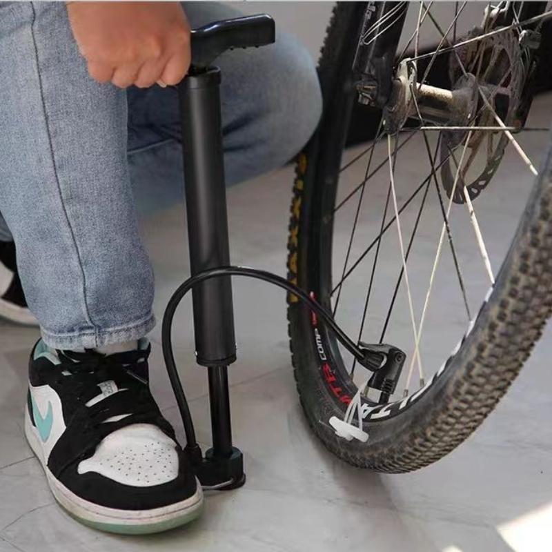 Portable Bicycle Pump Tire Inflator Mountain Road Bicycle Inflator Versatile Pump for Basketballs Footballs Bicycle Accessories
