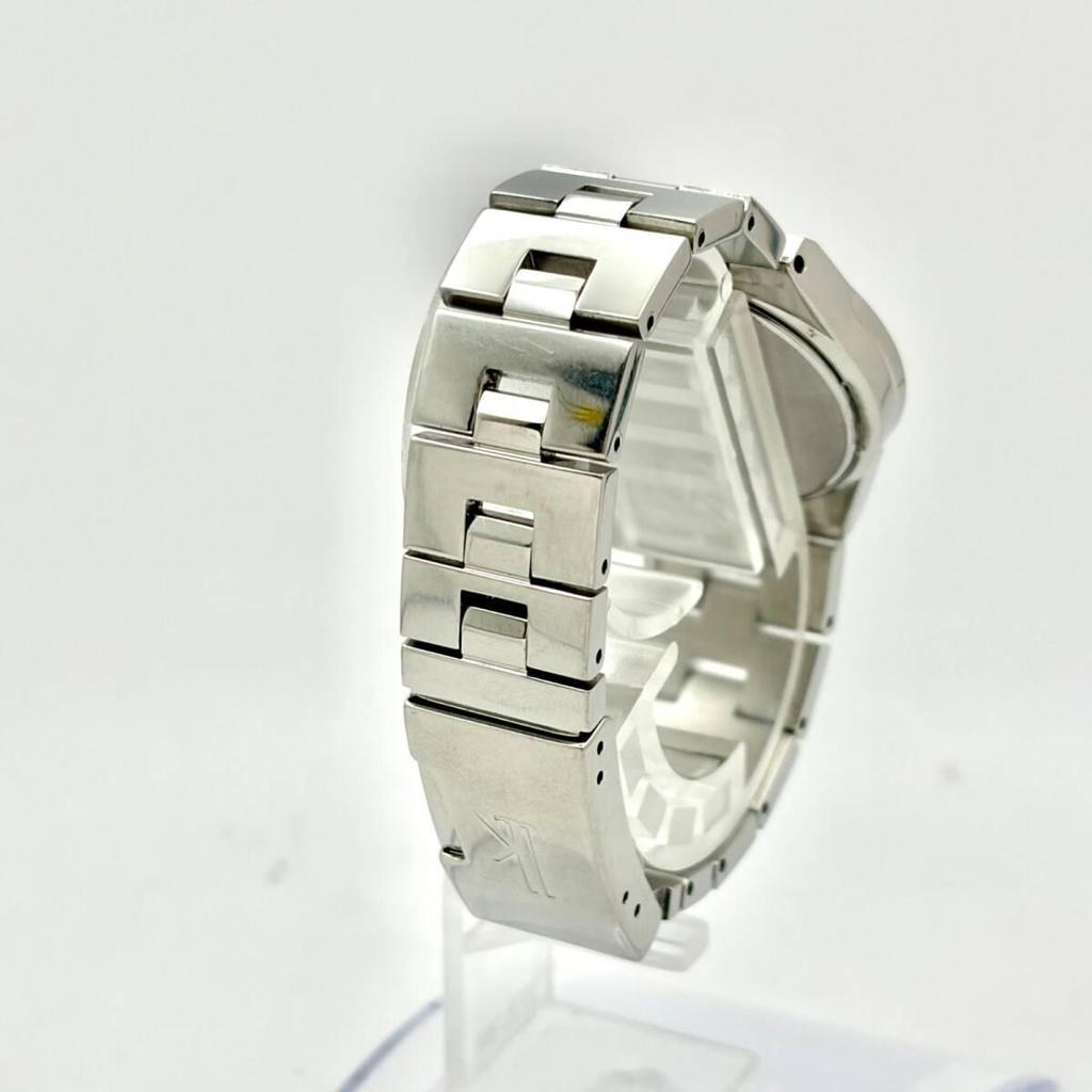 Used [New battery] SEIKO lk Rukia ladies watch silver pink date 7N82-0620 913297