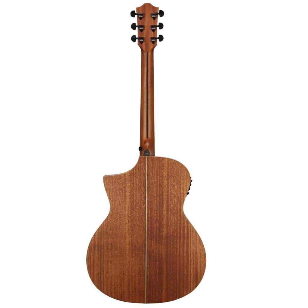 Bromo BAT4CE Electric Acoustic Guitar Solid Top Gig Bag Included Acoustic Guitar Bromo