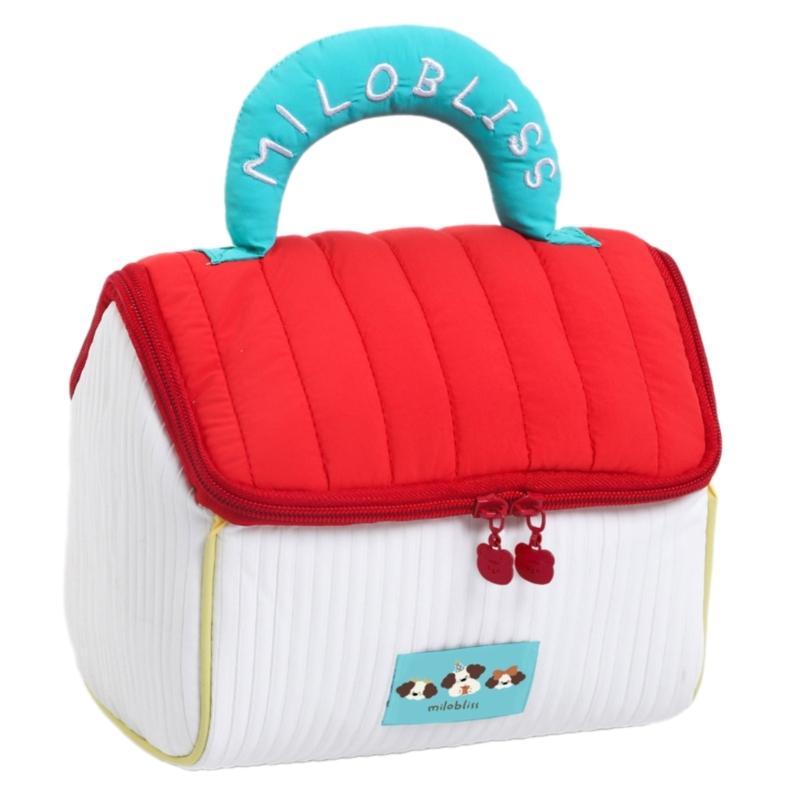 Cosmetic Bag Large Capacity Toiletry Bag Makeup Bag Skincare Storage Bag Lovely House Wash Bag for Women and Girls