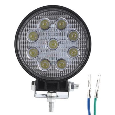 9LED 27W Pracovní světlo 6000K 2700lm Vysoká svítivost Světlomet Ochrana IP67 pro ATV UTV Nákladní automobil