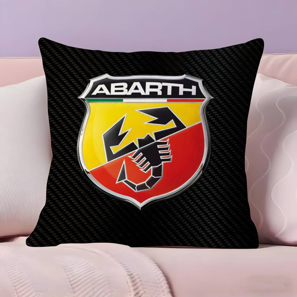 A-Abarth Scorpion Pillow Case Ultra Soft Skin Friendly Fabric Cloud Like Comfort & Concealed Zipper