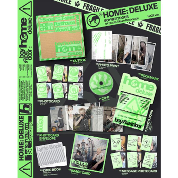 BOYNEXTDOOR (BND) [HOME: DELUXE] 1st Studio Album Repackage (HAZE / OVERDRIVE / SPARK Ver.)