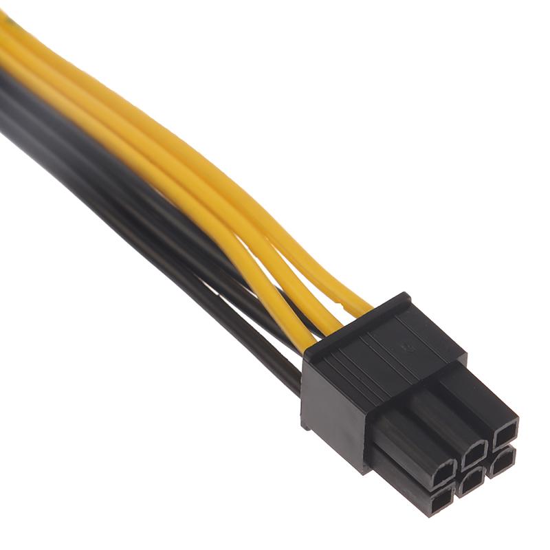 Computer Mainboard Cpu 6Pin Power Supply Cable Dc5521 To 6Pin 6Pins Cpu Connector Cord External 18Awg