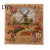 Healing Arts Crafts Activities DIY Faux Pearl Painting Kit, Handmade Floral Landscape 3D Gem Bead Art Craft, Creative Home Decoration Projects