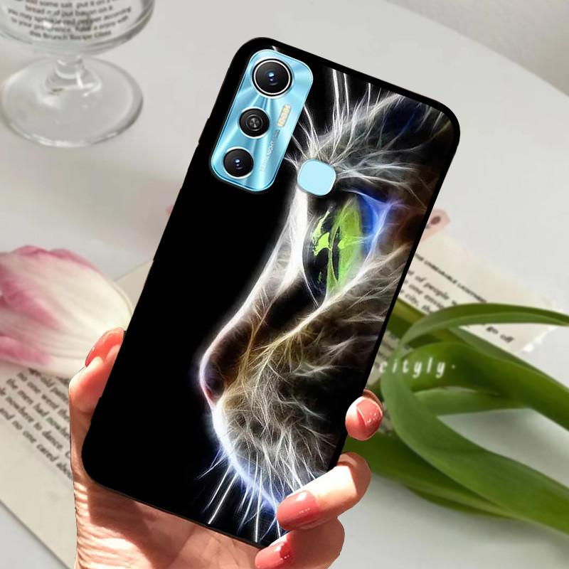 Für Infinix Hot 11 Hülle Coole Mode Wolf Hülle Weiche Silikon Handyhülle Für Infinix Hot 11 Hot11 X662 X662B X689F Hülle Bumper
