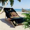 Enzo Art Print Beach Towel, Large Soft Quick Dry Towel for Beach Camping Swimming