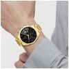 Tommy Hilfiger Baker Schwarzes Zifferblatt Gold Edelstahlarmband Herren-Quarzuhr 1710447