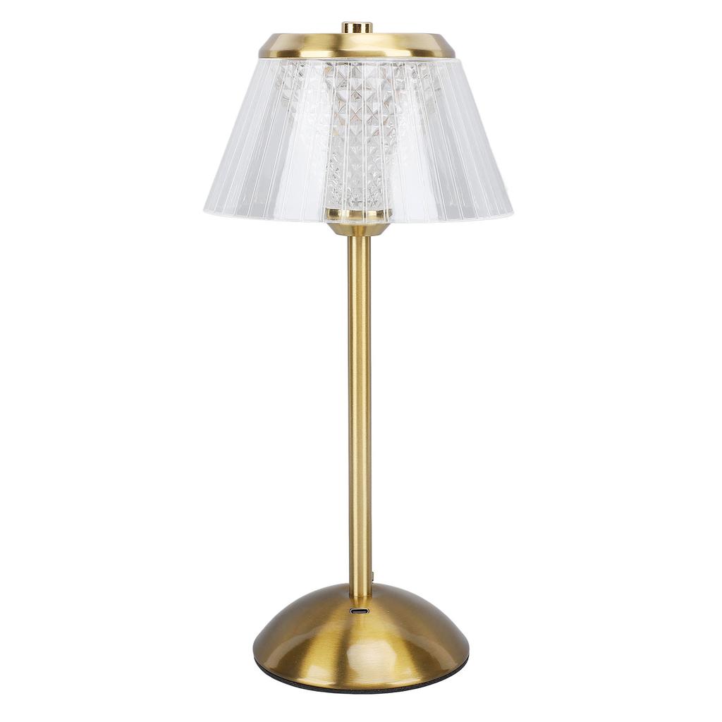 Cordless Desk Lamp Rechargeable 3 Color Temperature Dimmable LED Nightstand Table Light for Bedroom