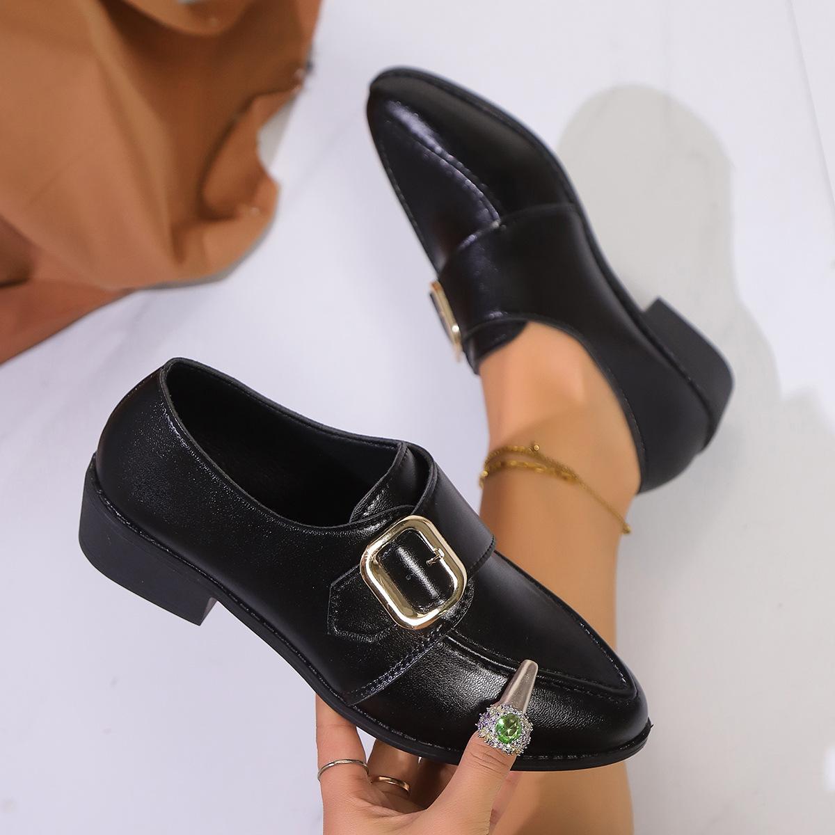 

Женские туфли Мэри Джейн весенние панковские туфли ретро японские туфли jk маленькие кожаные женские туфли с толстой цепочкой французская платформа толстый каблук одинарные туфли 43