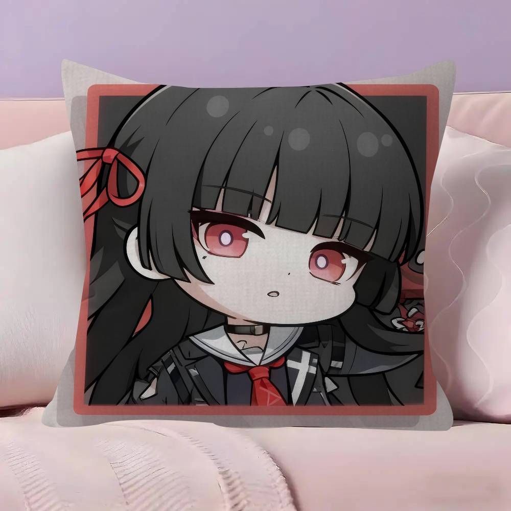 

Anime Chisa Wuthering Wave Pillow Anime Pillow Sofa Bed Head Pillow Cover Cushion Cover Fashion 30x30cm