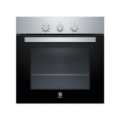 Vier Multifunktions-Backofen Balay 3HB2010X0 66 L 3300W Edelstahl Schwarz