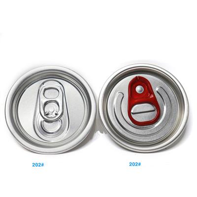 50/100pcs Pull Ring Lid Beverage Soda Drink Beer Cola Lids Food Can Cover Seal Keep Fresh Cover 55mm Can Lids Reusable