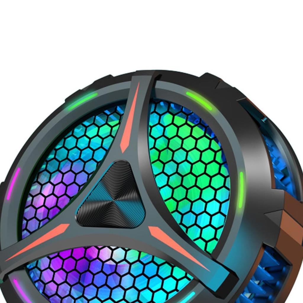 Professional Tablet Semiconductor Heat Sink with LED Display 2 Adjustable Cooling Levels for Gaming Live Streaming