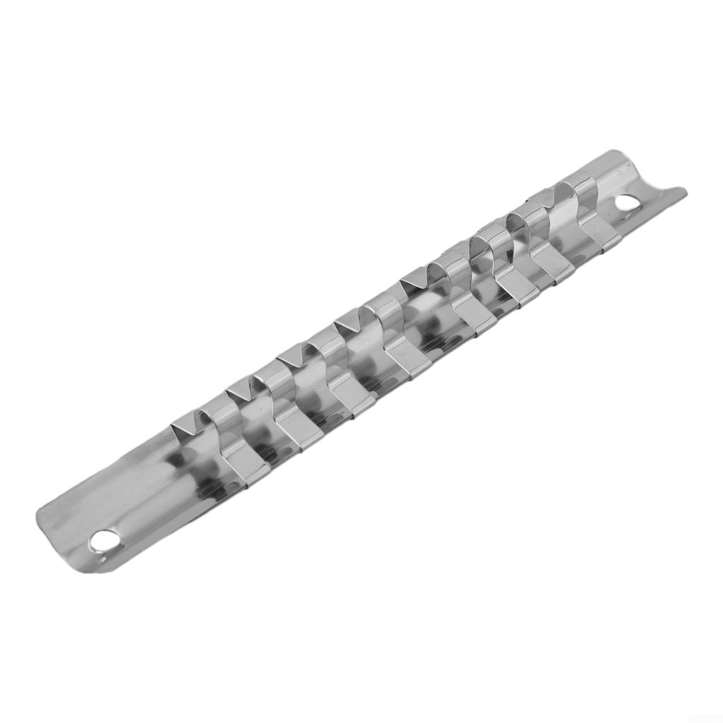 Socket Storage Rack Hand Tools Iron On Rail Organizer