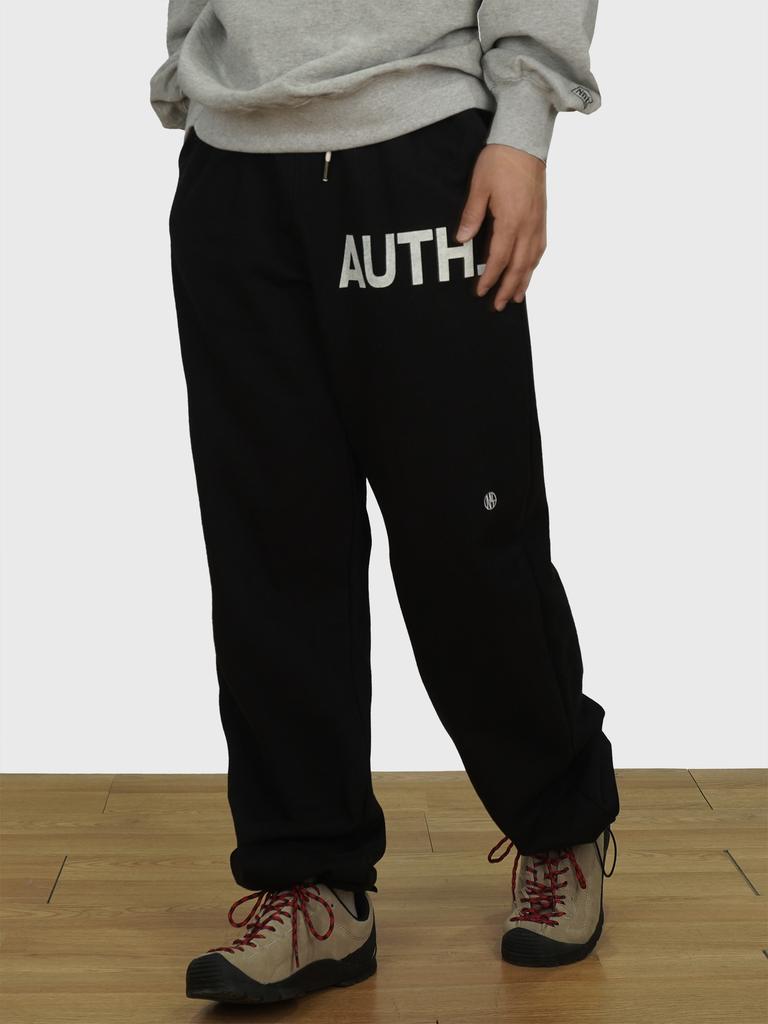 NENETS AUTHENTIC Auth Wide Sweat Pants Black
