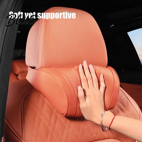 Neck Pain Relief for Long Drives Car Headrest Pillow Memory Foam Ergonomic Shoulder Support Pillow Support Universal Vehicle Seat Cushion,