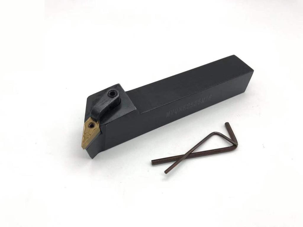 Adjustable M-Type Tool Holder MVQNR/MVQNL, 117.5°, Sizes 1616H16/2020K16/2525M16/3232P16