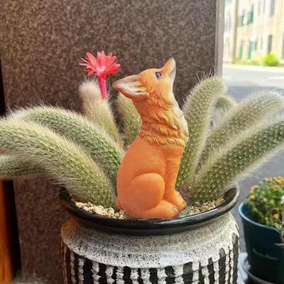 Charming Fox Statue for Outdoor Home Decor