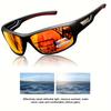 1/3 Sports Polarized Sunglasses Camouflage Wraparound Frame Multicolor Lenses for Driving Fishing UV Protection Unisex Eyewear 7