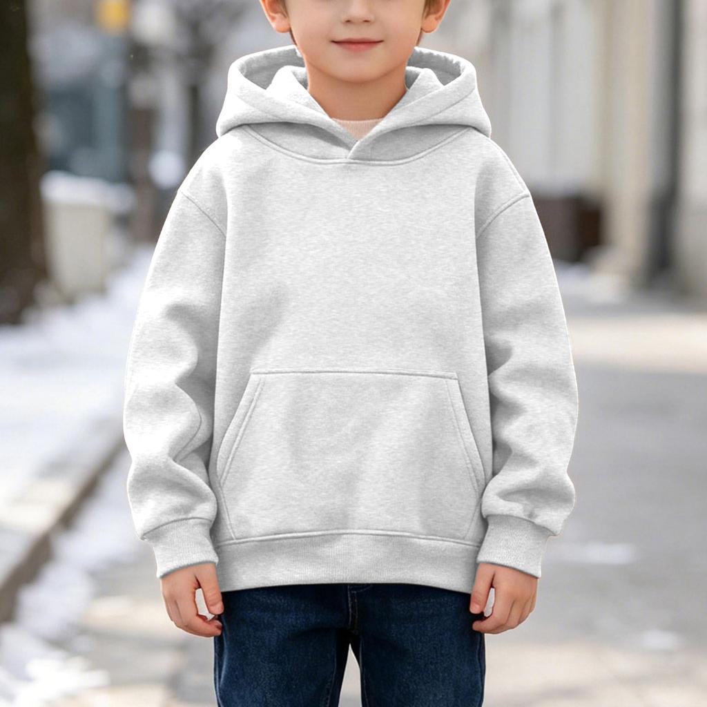 Felpa a maniche lunghe colorata per bambini, pullover casual e comodo per ragazzi e ragazze